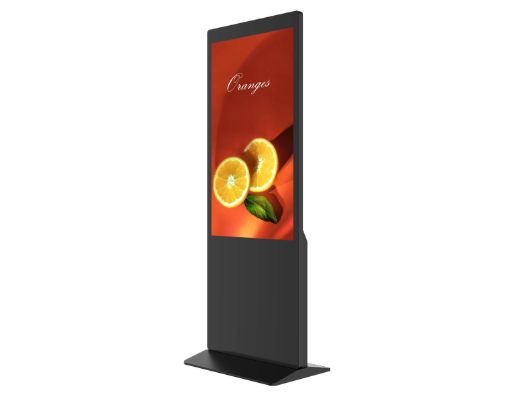 Freestanding digital advertising display